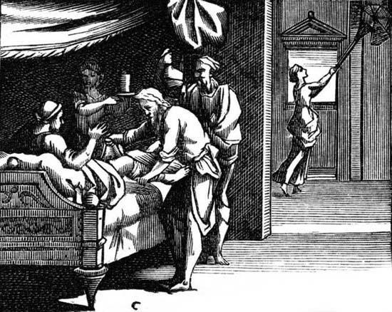 Подагра и паук