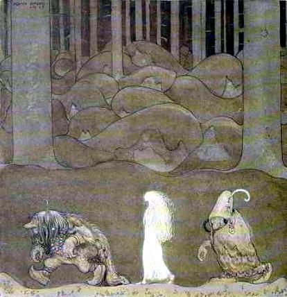 Как-то ночью отвели они Бьянку Марию в лесную чащу