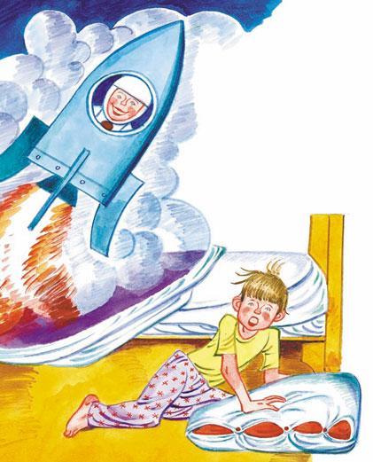 Подушечка (стих Сергея Михалкова) упал с кровати
