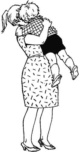 Мальчик Гонзик и мама встретились