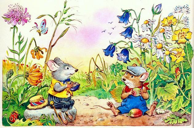 Полевая мышь и городская