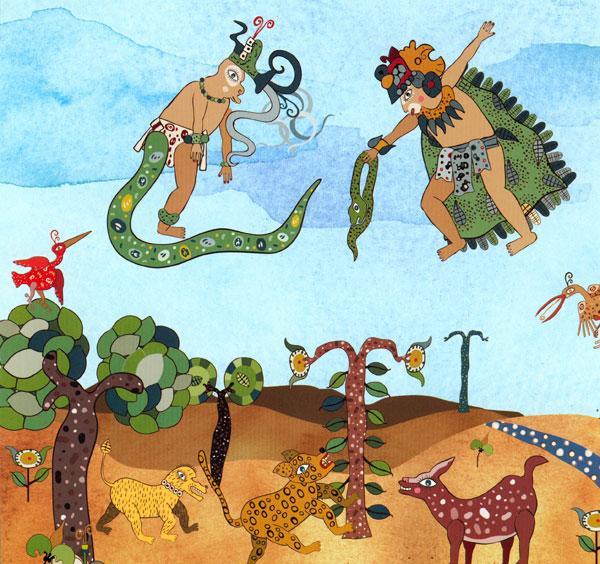 Пополь-Вух. Сотворение человека 69