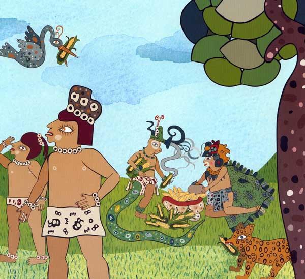 Пополь-Вух. Сотворение человека 73