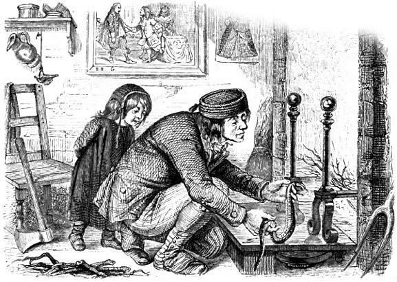 Поселянин и змея