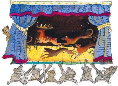 Потешные прогулки по Москве Театр на Большом Знаменском: олени, собаки