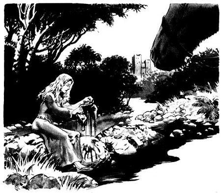 Прачка у брода (кельтская легенда) Прачка у брода