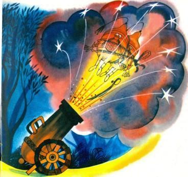 сказка-повесть: Приключения Чиполлино фейерверк из солдатов лимончиков пушка