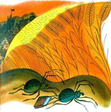 пауки хромоног и семь с половиной вышли в поле