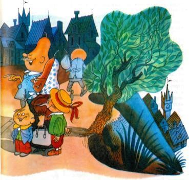 смеются над попрашайкой бароном Апельсином