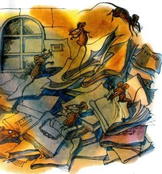 сказка-повесть: Приключения Чиполлино мыши среди тетрадей