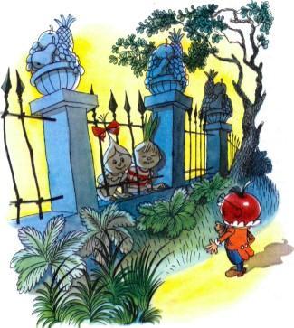 сказка-повесть: Приключения Чиполлино синьор Вишинка и Чиполлино