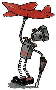 Приключения Карандаша и Самоделкина (сказка-повесть) Самоделкин с игрушечным самолетом