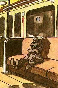 неизвестный в метро