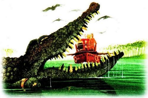 Приключения «Котобоя» (сказка) крокодил