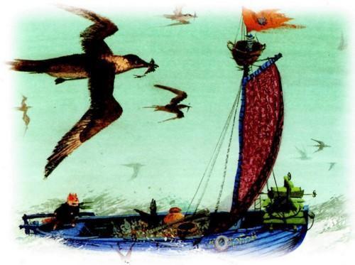 Приключения «Котобоя» (сказка) чайки