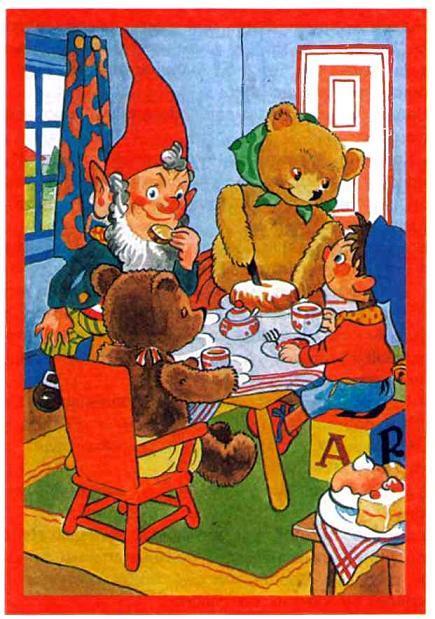 Нодди пьет чай