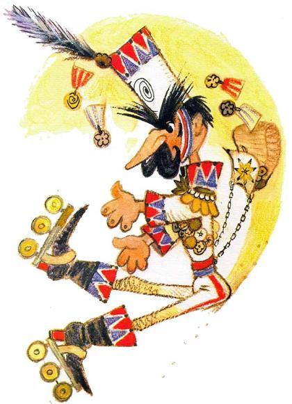 Приключения Петрушки (повесть) солдат на роликах