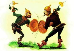 бой на редьках