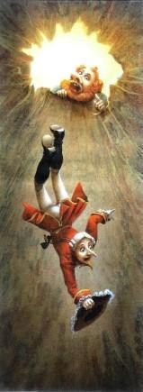 барон Мюнхаузен летит в бездну