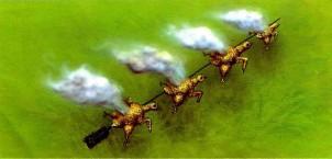 куропатки на шомполе