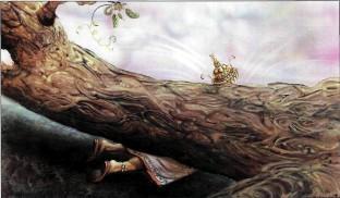 дерево раздавило повелителя