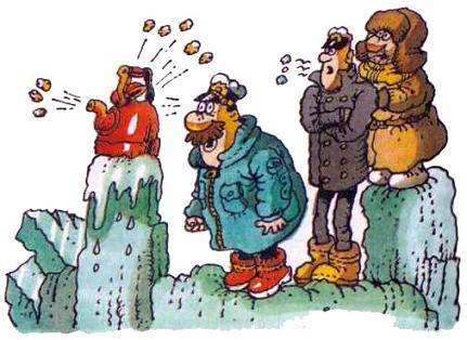 капитан Врунгель, Лом и Фукс во льдах