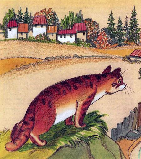 Приключения сдобной Лизы (сказка) кот