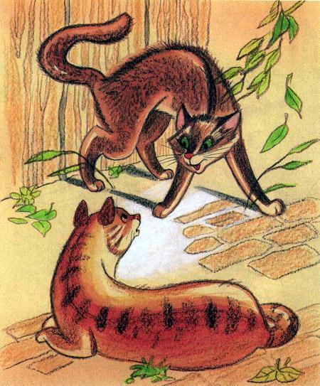 Приключения сдобной Лизы (сказка) коты бой