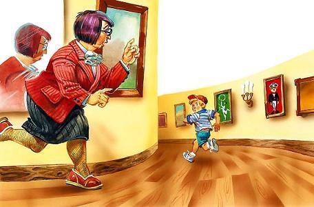 Приключения жёлтого чемоданчика (повесть) Толстая билетёрша за Петькой