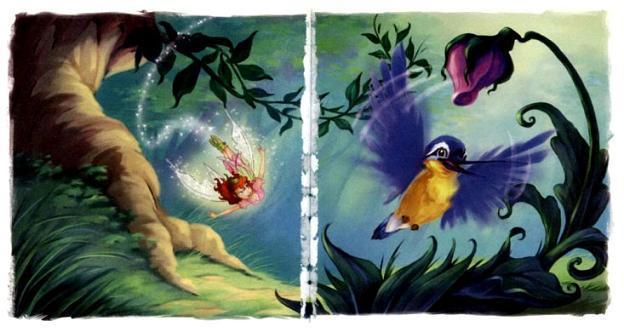 фея Прилла и птица