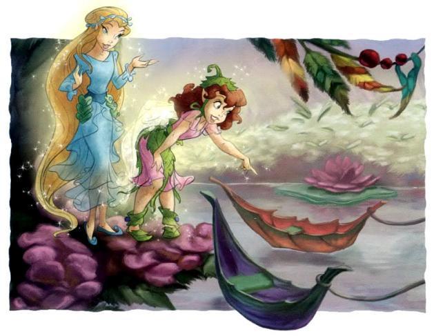 Феи и лодочки