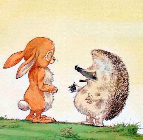 Ёжик и  Кролик