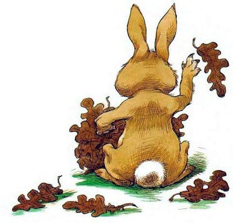 Про Ёжика и Кролика: Кусочек зимы (сказка) Кролик и листья