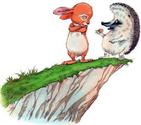 Про Ёжика и Кролика: А ну-ка, вспоминай! (сказка) Ёжик и Кролик у обрыва