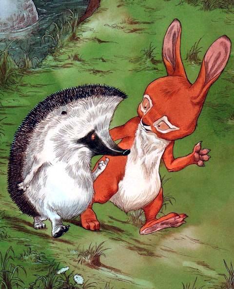 Про Ёжика и Кролика: А ну-ка, вспоминай! (сказка) Ёжик и Кролик идут по полю