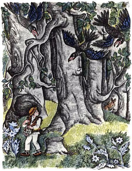 Про бедного человека и Вороньего царя