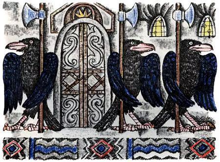 вороны стражники