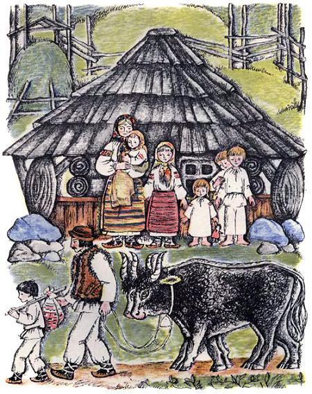 Про бедного человека и Вороньего царя