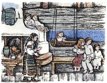 Про бедного человека и Вороньего царя