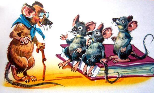 Про мышь, которая ела кошек