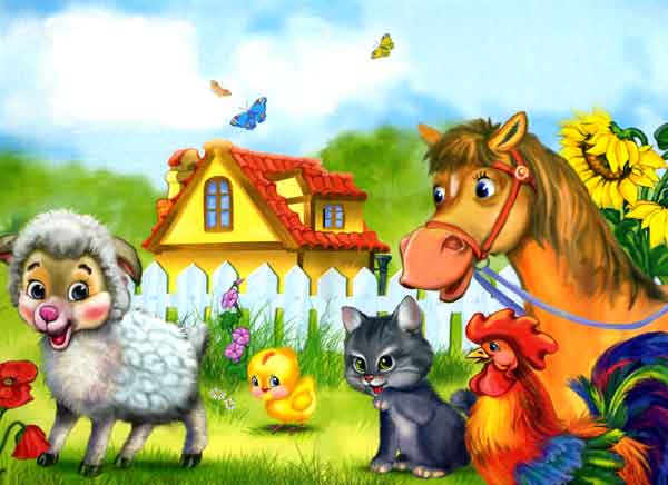 Серебристые колечки овечка и лошадка