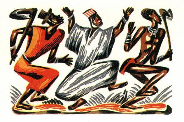 Птичка-певунья и танцующий крестьянин (африканская сказка) Птичка-певунья и танцующий крестьянин