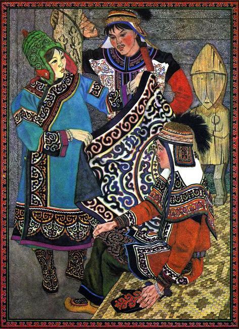 Пудин и лягушка (нанайская сказка) Пудин и лягушка