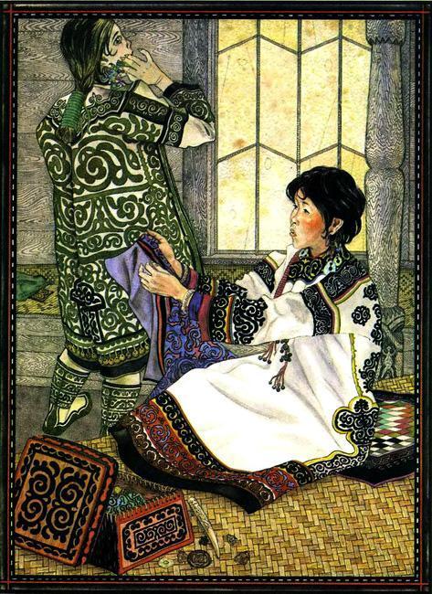 Пудин и лягушка (нанайская сказка) Пудин и лягушка