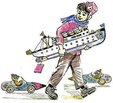 Путешествие Голубой Стрелы (сказка-повесть) мальчика Франческо с игрушечным кораблем