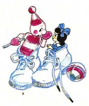 Путешествие Голубой Стрелы (сказка-повесть) игрушки в обуви