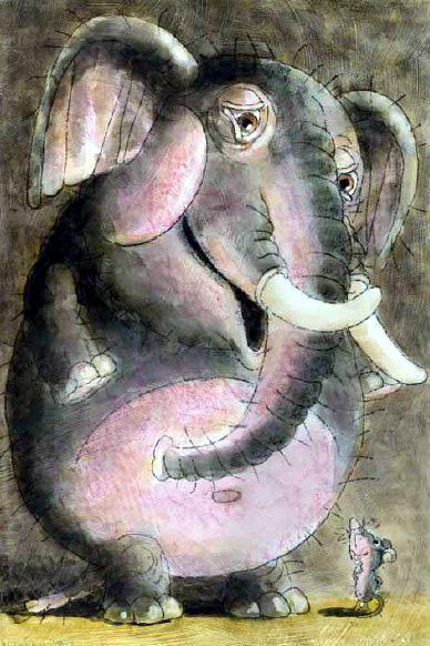 мышка мышь и слон