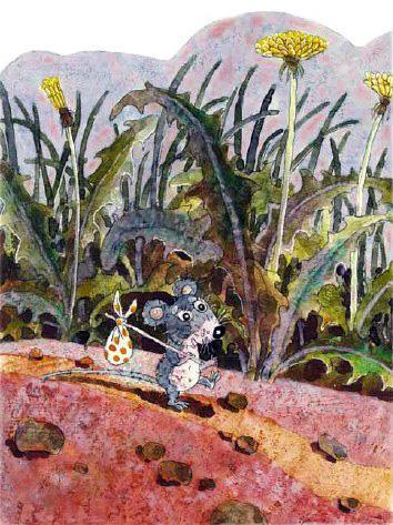 мышка мышь мышонок с узелком