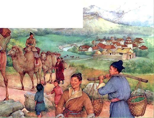 Торговля Востока с Западом становилась все оживленнее, все больше иноземных купцов посещали Китай. 