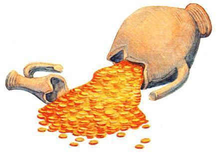 Путешествия Мудрого Хасана (арабская сказка) золото